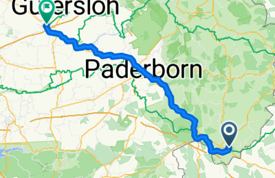 Route in der Bikemap App öffnen