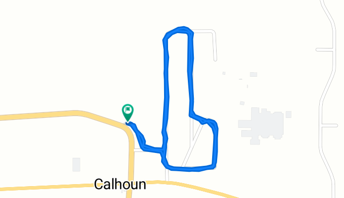 Short ride through Calhoun