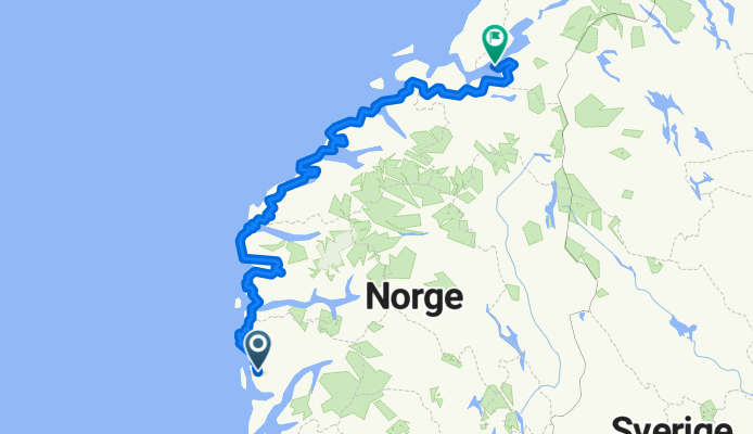 Bergen-Trondheim(Tautra)