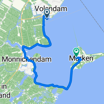 Volendam naar Marken