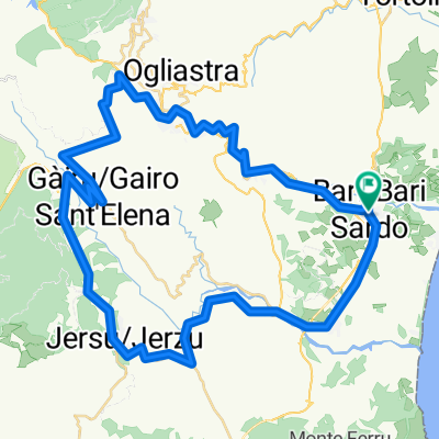 Bari Sardo - Gairo - Jersu - Cardedu