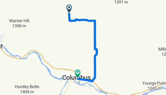 rapelje Rd to Columbus drive