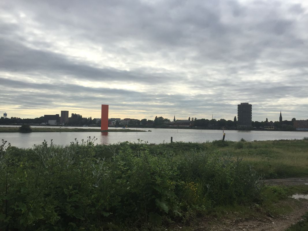 Zur Ruhrmündung