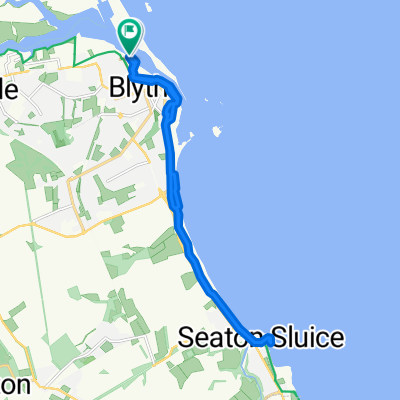 Blyth - Windy race