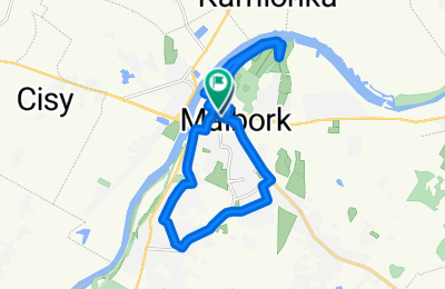 Route in der Bikemap App öffnen