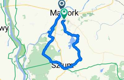 Route in der Bikemap App öffnen