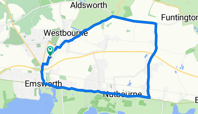 bike tour through Emsworth