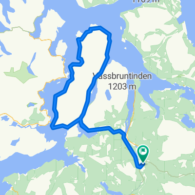 Rundt Lenvikhalvøya