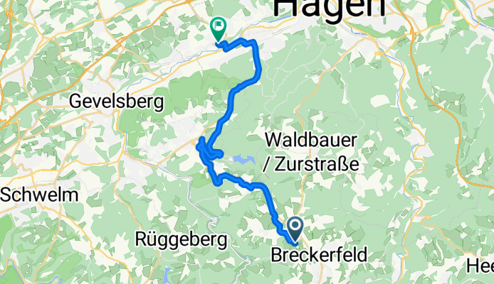 Breckerfeld nach Hagen Haspe