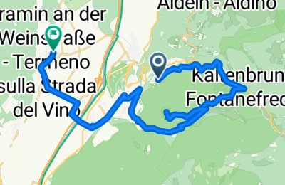 Route in der Bikemap App öffnen