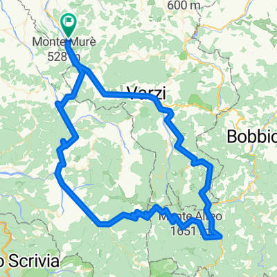 Brallo - Capanne di Cosola - Dernice - Serra del Monte