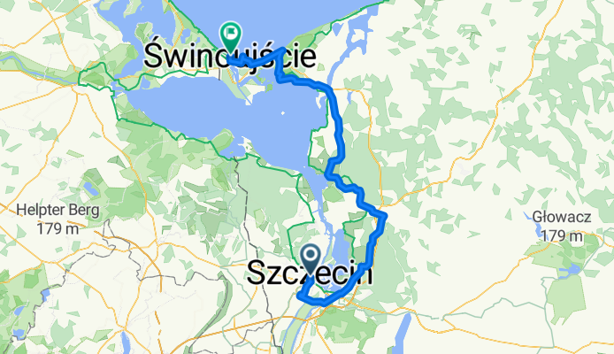 Stepnica, Polen, von Szczecin nach Swinoujscieste