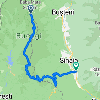 Coborare Cabana Babele-Dighiu-Sinaia