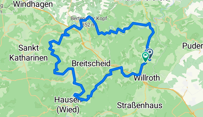 Ausfahrt Wiedtal