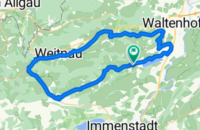 Route in der Bikemap App öffnen