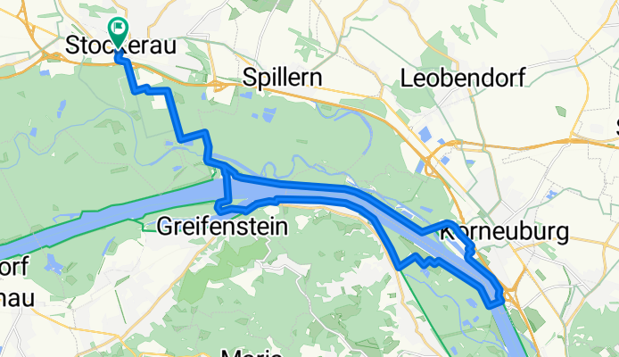Stockerau - Korneuburg und retour