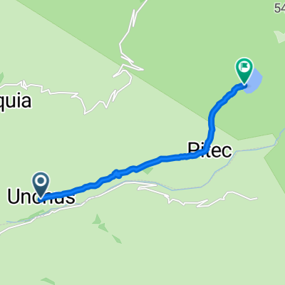 Laguna Churup (from Unchos and Pitec))