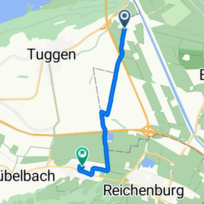 Kurze Ausfahrt von Tuggen nach Buttikon