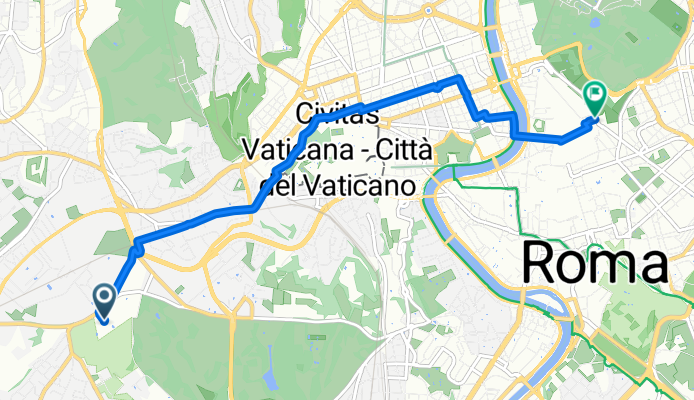 Via Aurelia Antica - Vicolo de Bottino