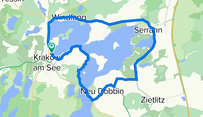 Rund um den Krakower See