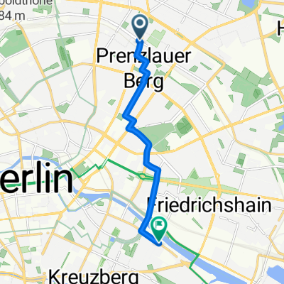 Erich-Weinert nach Schlesische Strasse 32