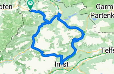 Route in der Bikemap App öffnen