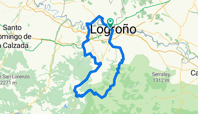 Rutica de fondo con puerto de montaña 125kms