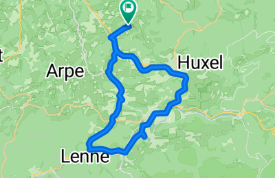 Route in der Bikemap App öffnen