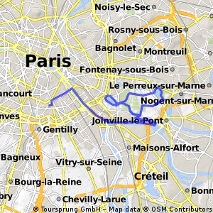 Sortie du matin (bois de Vincennes) 25 km
