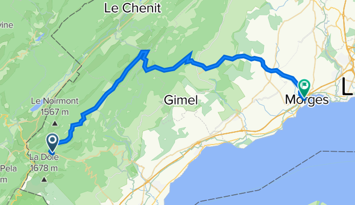 La Givrine - Marchairuz - Morges