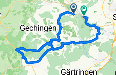 Route in der Bikemap App öffnen