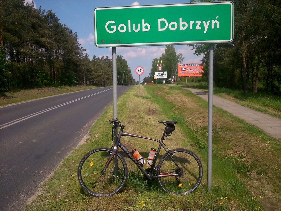 Trasa Włocławek - Golub-Dobrzyń 