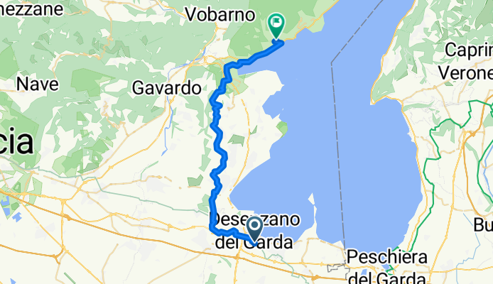 Desenzano to Vittoriale