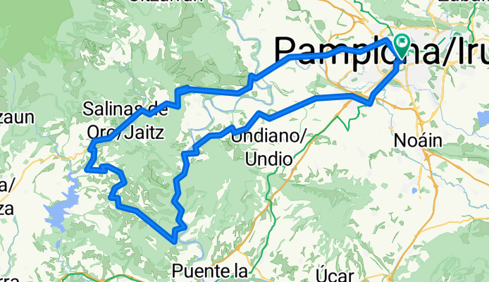 Pamplona-Etxauri-Guirguillano-Pamplona