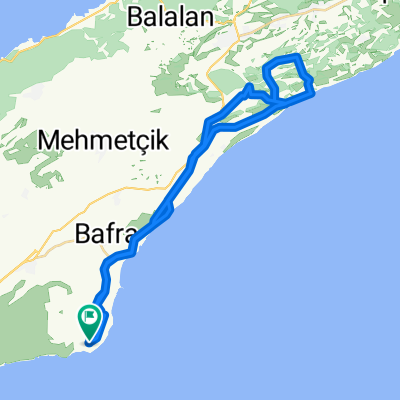 Bike - Bafra - Thalassa - Kumyali