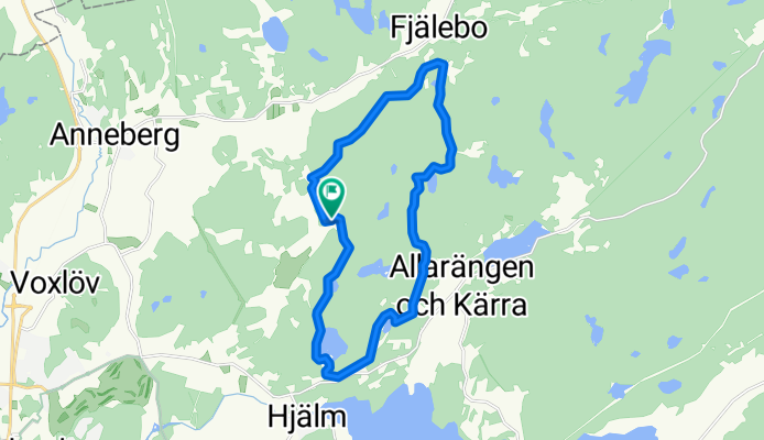 15,5 Övre Asserdalsrundan