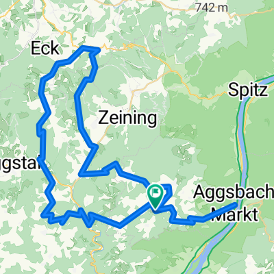 Aggsbach 66 route
