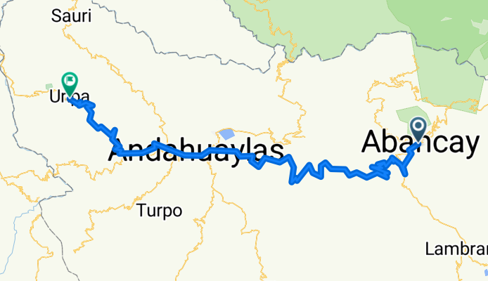 Abancay a Uripa 
