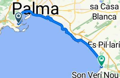 Route in der Bikemap App öffnen