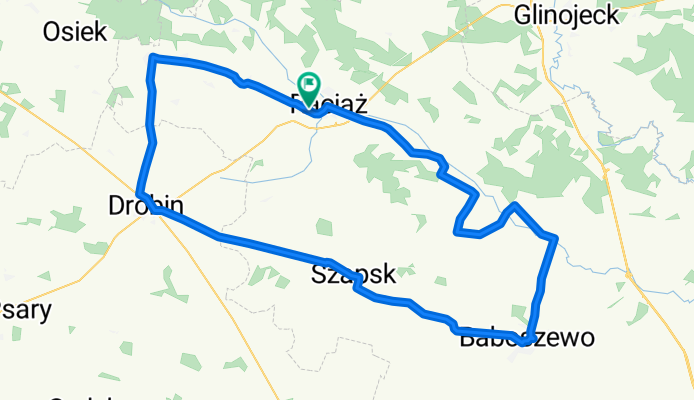 Raciąż - Drobin - Gralewo - Baboszewo - Raciąż