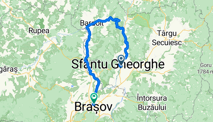 Sf. Ghe - Ozunca Bai - Biborteni - Brasov