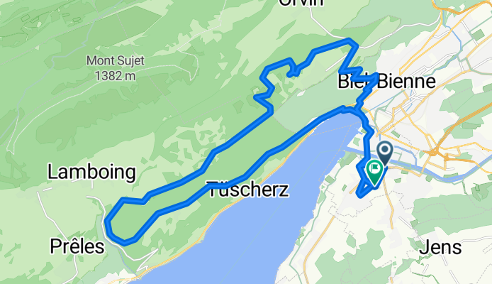 Lange Ausfahrt von Port nach Ipsach