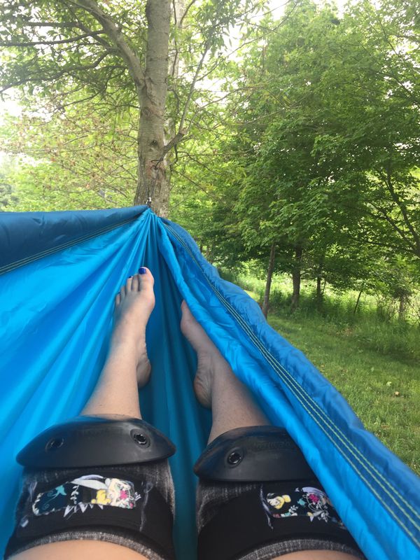 Skate And Hammock