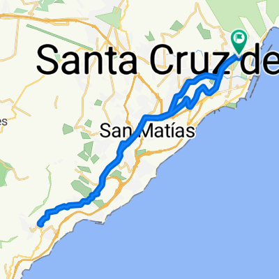 Ruta Road para probar nuevo cuadro Ti