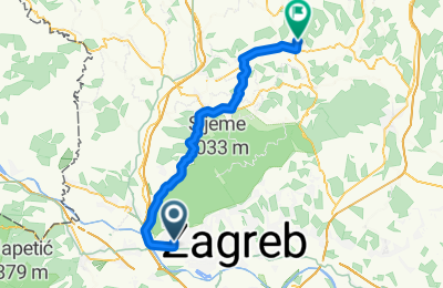 Route in der Bikemap App öffnen