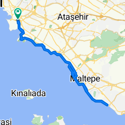 Lengthy ride through Kadiköy