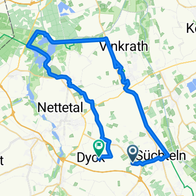 Süchteln - Grefrath - Krickenbeck - Rennekoven