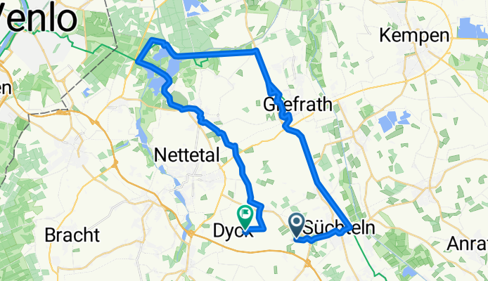 Süchteln - Grefrath - Krickenbeck - Rennekoven