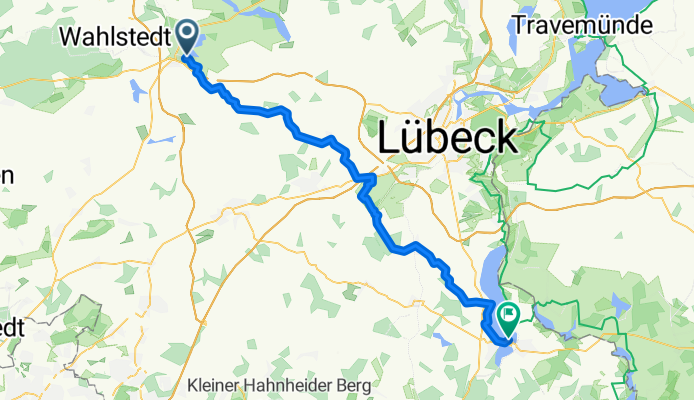 Fahrradtour 2015 E1 Bad Segeberg-Ratzeburg