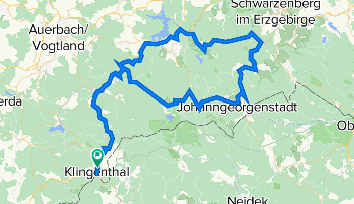 von Klingenthal ins Erzgebirge